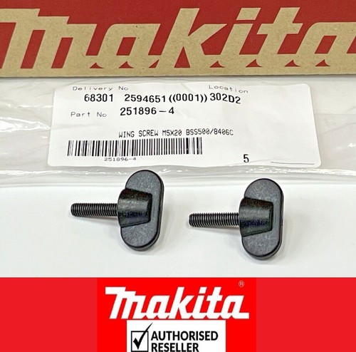 Genuine makita wing screw - 2x,